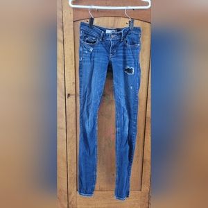 Hollister jeans size 27 low-rise